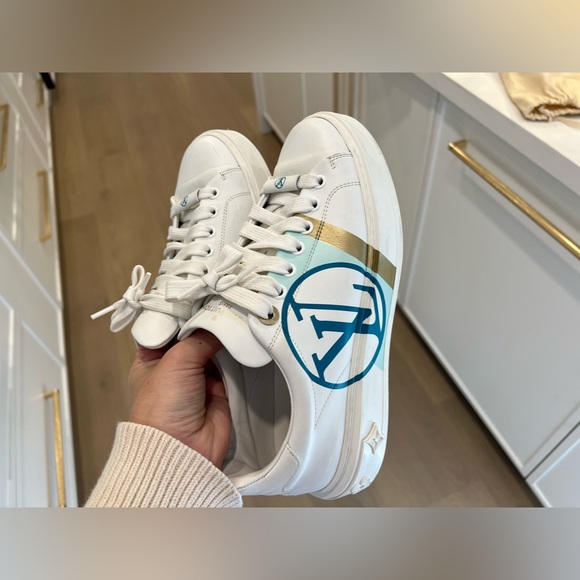 Louis Vuitton time out sneakers 38 - Picture 3 of 10